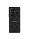 Guess Guess PU Leather 4G Colored Ring Magnetic Zadnji Pokrov za Samsung Galaxy Z Fold 7 Black