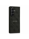 Guess Guess PU Leather 4G Colored Ring Magnetic Zadnji Pokrov za Samsung Galaxy Z Fold 7 Black
