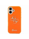 Guess Guess IML 4G Script Metal Logo Zadnji Ovitek za iPhone 17 Orange