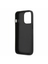 Guess PU 4G Metal Logo Zadní Kryt pro iPhone 13 Pro Grey Ovitek za telefon