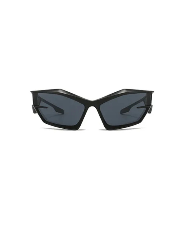 VEYREY VeyRey Unisex futuristična sončna očala Calictor črna univerzalna