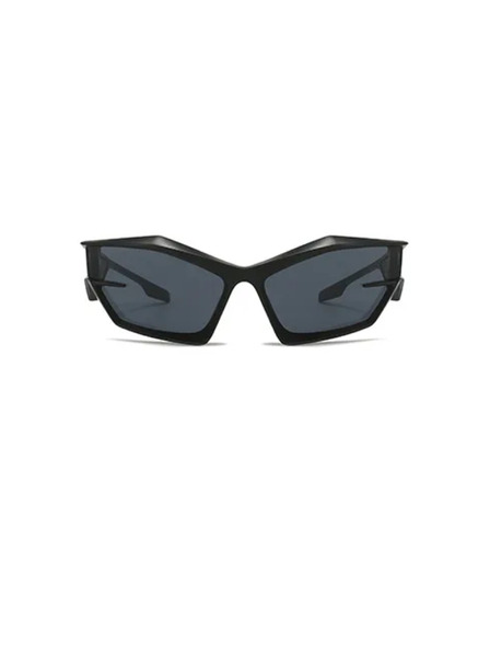 VEYREY VeyRey Unisex futuristična sončna očala Calictor črna univerzalna