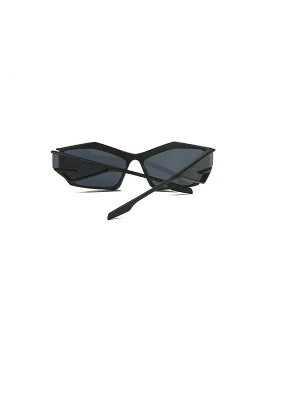 VEYREY VeyRey Unisex futuristična sončna očala Calictor črna univerzalna