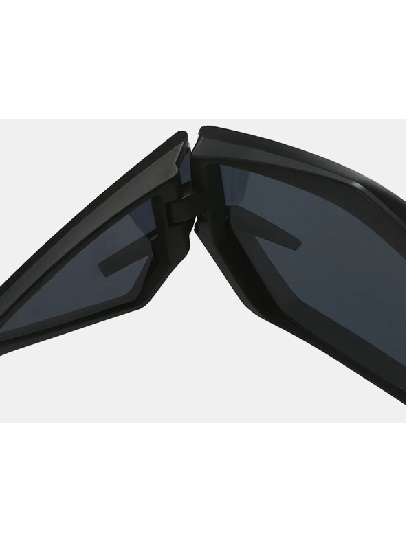 VEYREY VeyRey Unisex futuristična sončna očala Calictor črna univerzalna