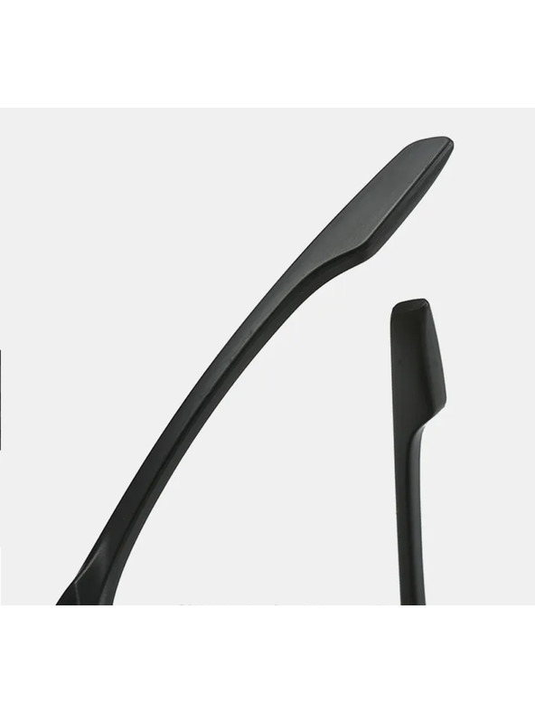 VEYREY VeyRey Unisex futuristična sončna očala Calictor črna univerzalna