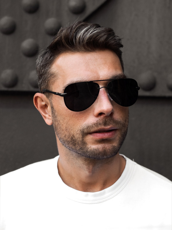 VEYREY VeyRey Polarizirana očala Pilot Laudin Black