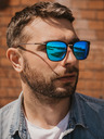 VEYREY Srebrna unisex polarizirana sončna očala Veyrey Tickles