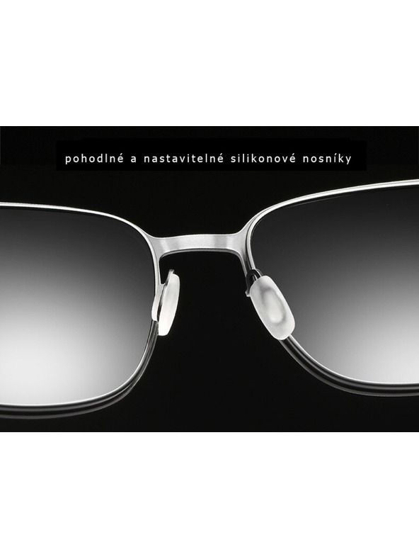 VEYREY Srebrna unisex polarizirana sončna očala Veyrey Tickles