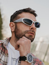 VEYREY Bela unisex sončna očala VeyRey Steampunk Telos