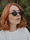 VEYREY Črna unisex sončna očala VeyRey Aeltimpion