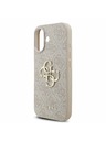 Guess Guess PU 4G Metal Logo Strap Zadnji Ovitek za iPhone 17 Pink