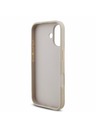Guess Guess PU 4G Metal Logo Strap Zadnji Ovitek za iPhone 17 Pink