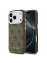 Guess Guess 4G MagSafe Zadnji Ovitek za iPhone 17 Pro Brown