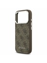 Guess Guess 4G MagSafe Zadnji Ovitek za iPhone 17 Pro Brown