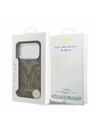 Guess Guess 4G MagSafe Zadnji Ovitek za iPhone 17 Pro Brown