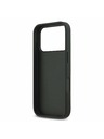Karl Lagerfeld Karl Lagerfeld Fixed Glitter Metal Ikonik Zadnji Ovitek za iPhone 17 Pro Black