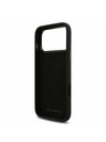 Karl Lagerfeld Karl Lagerfeld Liquid Silicone Metal Ikonik Zadnji Ovitek za iPhone 17 Pro Max Black
