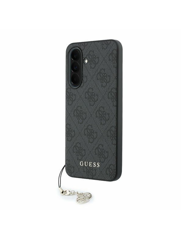 Guess Guess 4G Charm Zadnji Ovitek za Samsung Galaxy A37 Black