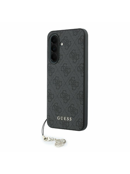 Guess Guess 4G Charm Zadnji Ovitek za Samsung Galaxy A37 Black