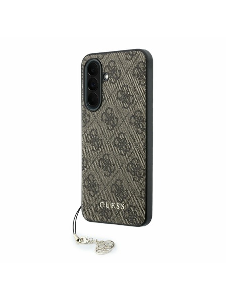 Guess Guess 4G Charm Zadnji Ovitek za Samsung Galaxy A37 Brown
