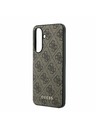 Guess Guess 4G Charm Zadnji Ovitek za Samsung Galaxy A37 Brown