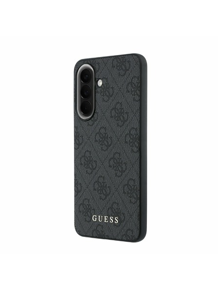 Guess Guess PU 4G Metal Classic Logo Zadnji Ovitek za Samsung Galaxy A57 Grey