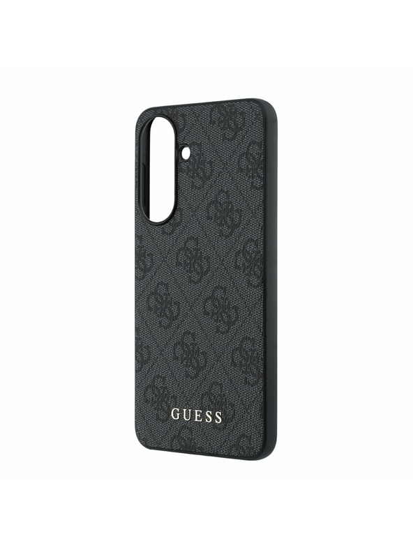 Guess Guess PU 4G Metal Classic Logo Zadnji Ovitek za Samsung Galaxy A57 Grey
