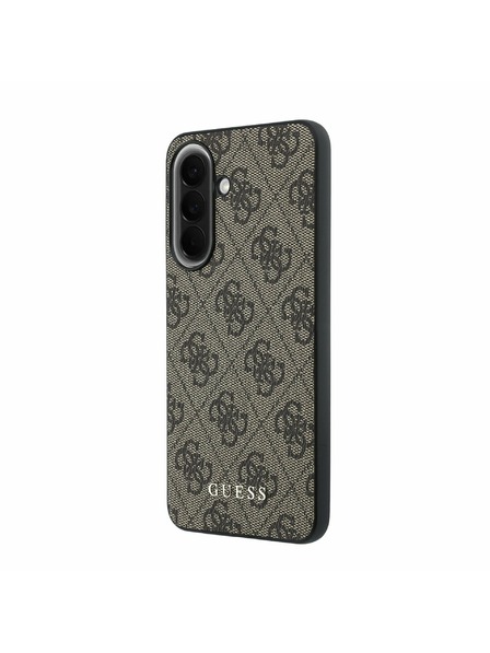 Guess Guess PU 4G Metal Classic Logo Zadnji Ovitek za Samsung Galaxy A57 Brown