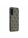 Guess Guess PU 4G Metal Classic Logo Zadnji Ovitek za Samsung Galaxy A57 Brown