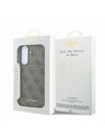 Guess Guess PU 4G Metal Classic Logo Zadnji Ovitek za Samsung Galaxy A57 Brown