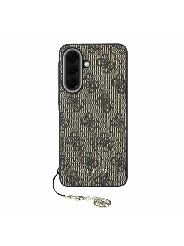 Guess Guess 4G Charm Zadnji Ovitek za Samsung Galaxy A57 Brown
