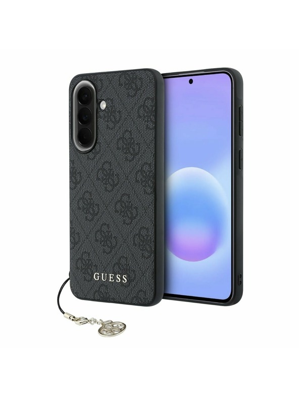 Guess Guess 4G Charm Zadnji Ovitek za Samsung Galaxy A57 Black