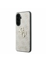 Guess Guess PU 4G Metal Logo Zadnji Ovitek za Samsung Galaxy A37 Pink