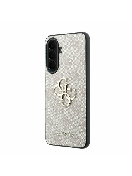Guess Guess PU 4G Metal Logo Zadnji Ovitek za Samsung Galaxy A37 Pink