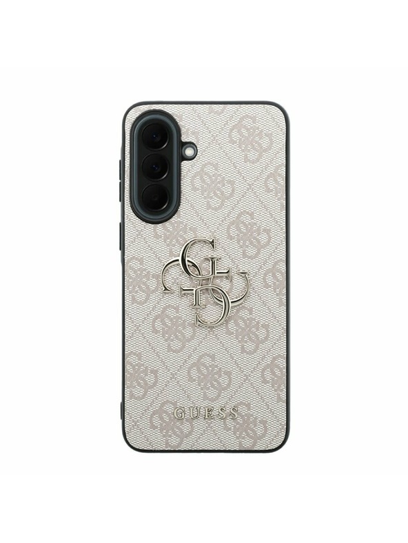 Guess Guess PU 4G Metal Logo Zadnji Ovitek za Samsung Galaxy A37 Pink