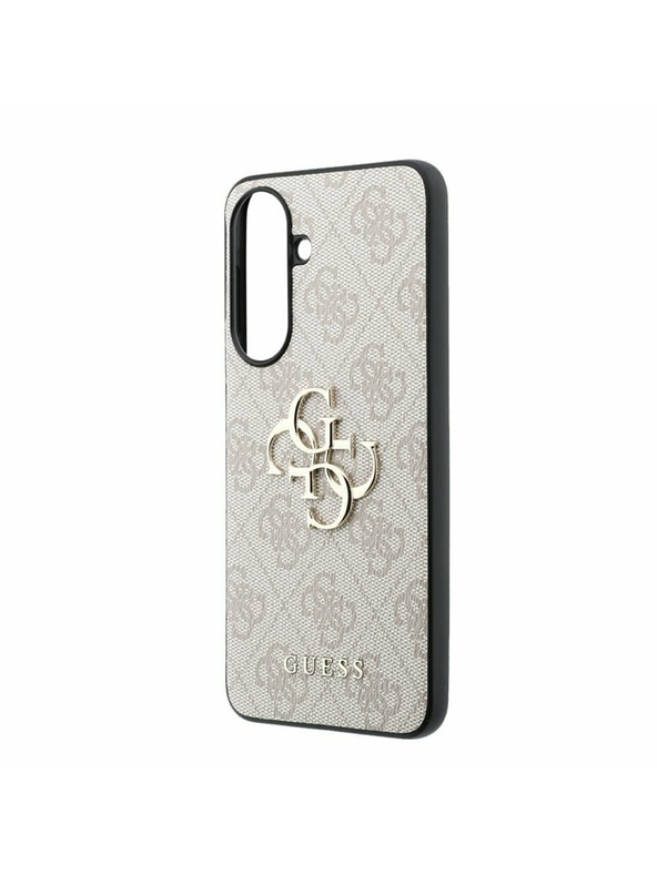 Guess Guess PU 4G Metal Logo Zadnji Ovitek za Samsung Galaxy A37 Pink