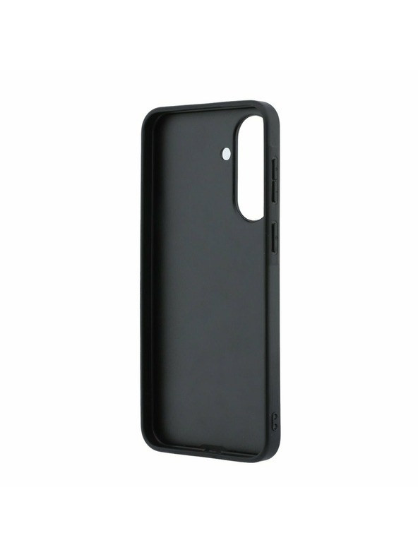 Karl Lagerfeld Karl Lagerfeld Liquid Silicone Metal Karl and Choupette Zadnji Ovitek za Samsung Galaxy A37 Black