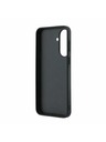 Karl Lagerfeld Karl Lagerfeld Liquid Silicone Metal Karl and Choupette Zadnji Ovitek za Samsung Galaxy A37 Black