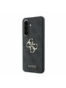 Guess Guess PU 4G Metal Logo Zadnji Ovitek za Samsung Galaxy A57 Grey