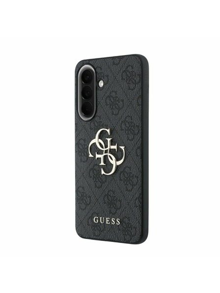 Guess Guess PU 4G Metal Logo Zadnji Ovitek za Samsung Galaxy A57 Grey