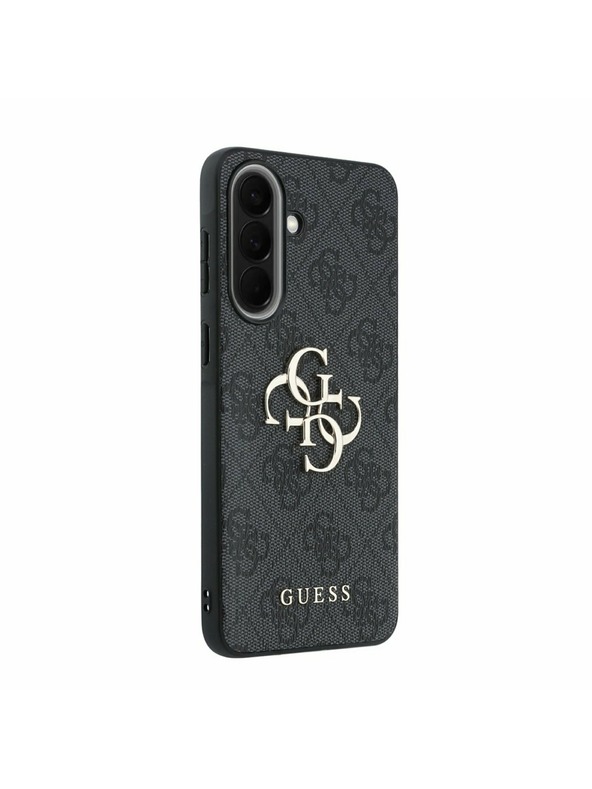 Guess Guess PU 4G Metal Logo Zadnji Ovitek za Samsung Galaxy A57 Grey