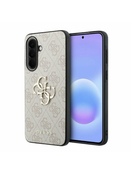 Guess Guess PU 4G Metal Logo Zadnji Ovitek za Samsung Galaxy A57 Pink