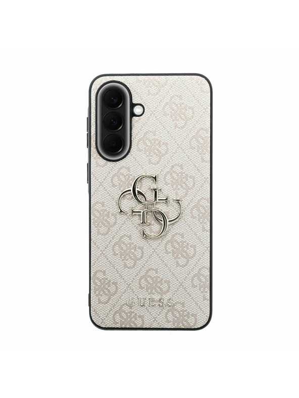Guess Guess PU 4G Metal Logo Zadnji Ovitek za Samsung Galaxy A57 Pink