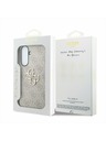 Guess Guess PU 4G Metal Logo Zadnji Ovitek za Samsung Galaxy A57 Pink