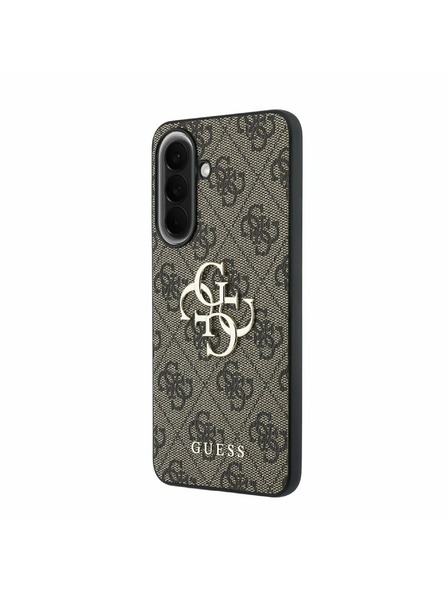 Guess Guess PU 4G Metal Logo Zadnji Ovitek za Samsung Galaxy A57 Brown