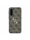 Guess Guess PU 4G Metal Logo Zadnji Ovitek za Samsung Galaxy A57 Brown