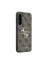 Guess Guess PU 4G Metal Logo Zadnji Ovitek za Samsung Galaxy A57 Brown