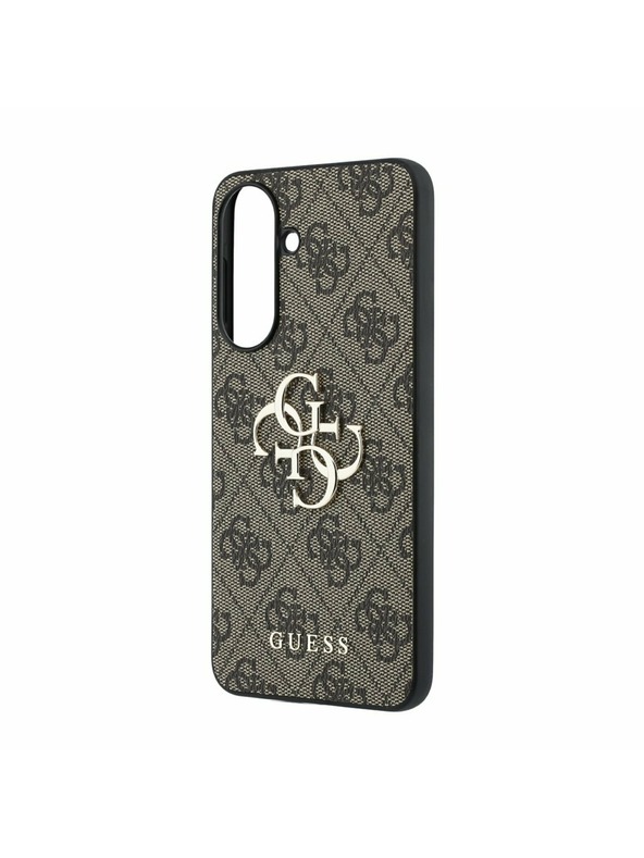 Guess Guess PU 4G Metal Logo Zadnji Ovitek za Samsung Galaxy A57 Brown