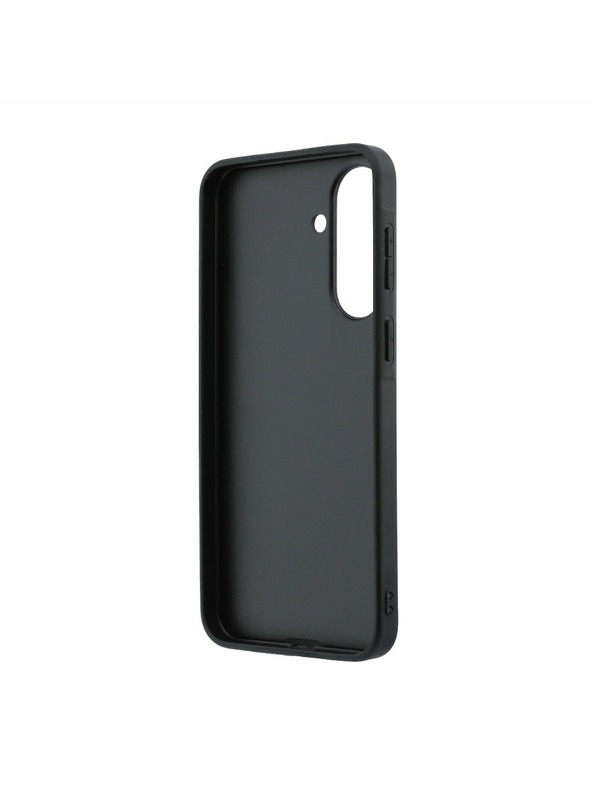 Karl Lagerfeld Karl Lagerfeld Fixed Glitter Metal Ikonik Zadnji Ovitek za Samsung Galaxy A37 Black
