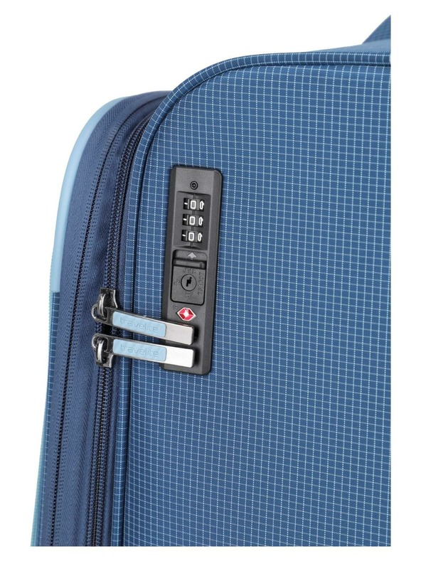 Travelite Set potovalnih kovčkov Travelite Corsiica S,M,L,BB Modra